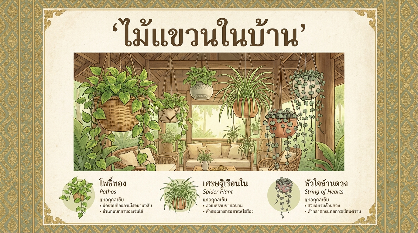 ไม้แขวนในบ้าน