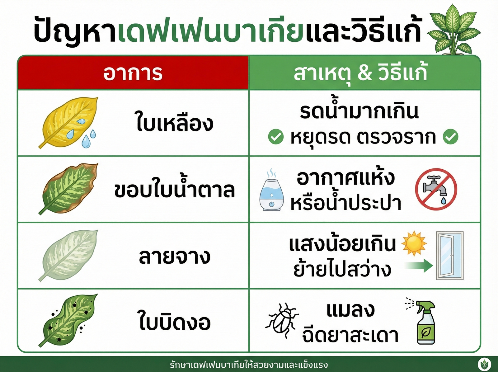 ปัญหาเดฟเฟนบาเกียและวิธีแก้