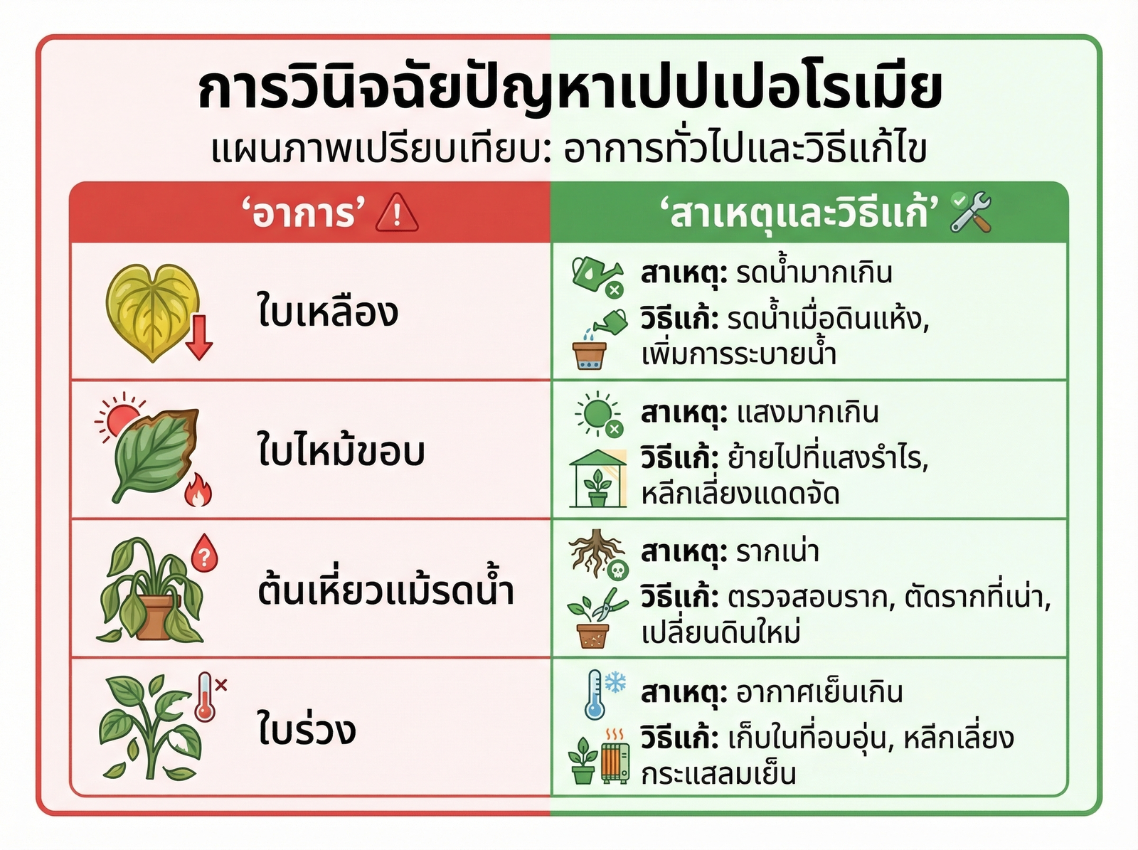 ปัญหาเปปโรมิ่าและวิธีแก้